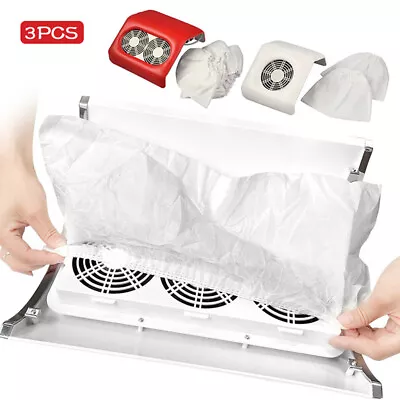 £5.04 • Buy 3Pcs Non~woven Nail Dust Suction Collector Bags Vacuum Cleaner Replacement  Jy