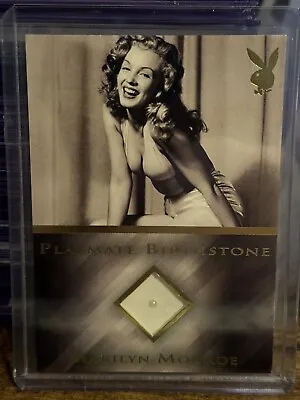 Playboy Marilyn Monroe Birthstone Card VERY RARE SSP • $300