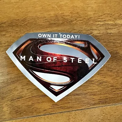 Superman Man Of Steel 2013 Warner Bros. Lapel Pin Video Store Merchandise • $3.25