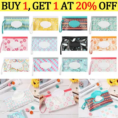 Wet Wipes Bag Box Case Accessories Cosmetic Pouch Stroller Baby Product Case HOT • £4.26