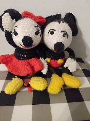 Handmade Mickey And Minnie Mouse  • $2.99