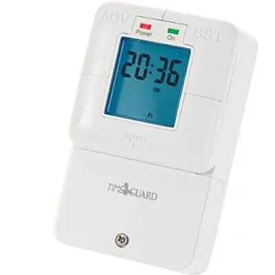 Electronic Timeswitch 7 Day Slimline Immersion Heater Timer - Timeguard NTT08 • £42.49