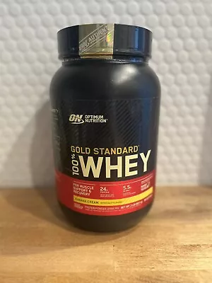 Optimum Nutrition Gold Standard 100% Whey Protein Powder 2lbs Banana Cream • $33.97