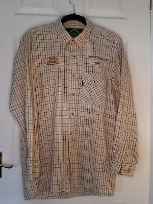 Mens Traditional Country Classics Long Sleeve Check Shirts Medium • £7.99