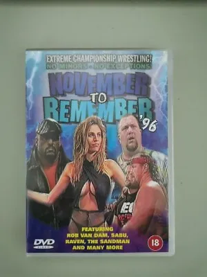 ECW - November To Remember '96 (DVD 2002) • £34.99