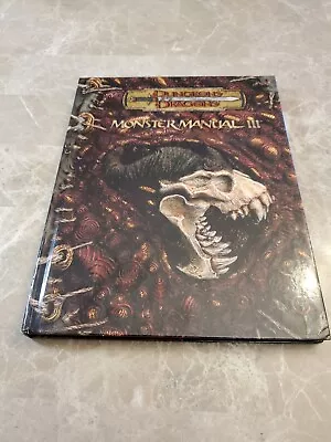 Dungeons & Dragons V3.5 RPG Monster Manual III Hardcover 1st Printing 2004 USED • $39.99