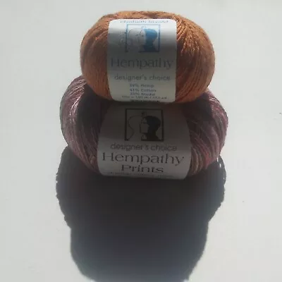 Elsebeth Lavold 'Hempathy' (34%Hemp41%Cotton25%Modal)153yds Mixed Lot Of Five • $47.10