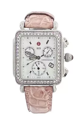 MICHELE Lady's Pink Watch 71-6000 (CSC030107) • $509.15
