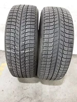 2x P215/60R17 Michelin X-Ice XI 3 8/32 Used Tires • $160