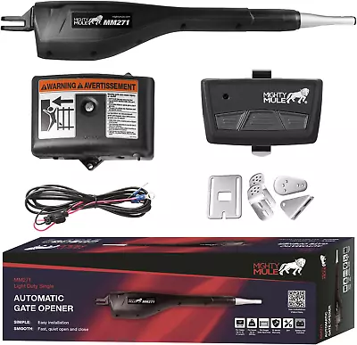 Mighty Mule MM271 Automatic Solar Ready Comes With Gate Opener Remote And More • $294.07