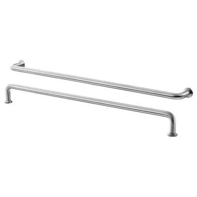 1 X Single IKEA Bagganas Door Handle - Pax Wardrobe - Drawers-  335mm • £5.99