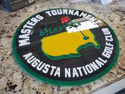  Masters Tournament 3D Art Sign New Golf Men Club Wood Putter Course PGA 3-D 15 • $120