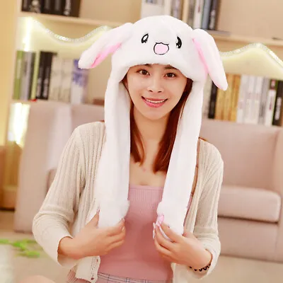 Animal Wavy Ear Hat Costume Airbag Inside MOVE Ears Cute Christmas Winter Gift • $9.99