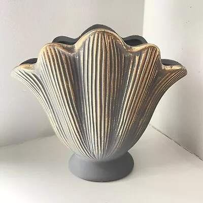 Stunning Mermaid Style Mussel Shape Vase Home Decor Great Gift - 9” X 11.5” • £25.09
