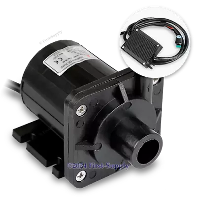 DC12V Speed Adjustable Brushless Water Pump Micro Solar Garden Pump 1560L/H Flow • $73.70