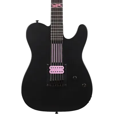 Schecter Machine Gun Kelly PT With Hot Pink Line Graphics Guitar Satin Black • $799.99