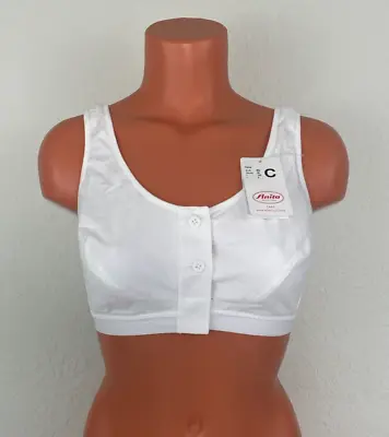 Anita Womens Isra Post Mastectomy Bra White Size 38C • $34.99