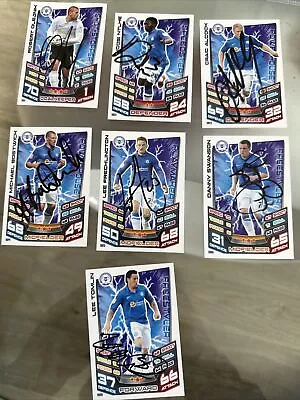 7 Signed Peterborough United Match Attax 12/13 Championship Cards (As Per Photo) • £15