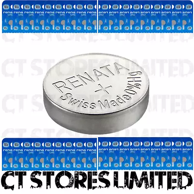 NEW Renata Battery Range Watch Swiss Silver Oxide Batteries Tag HEUER Breitling • £3.44