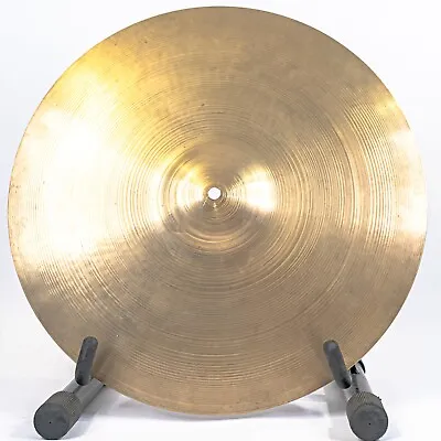 1950's Zildjian A Small Stamp Type B Crash Ride - Vintage - 18  - 1450g • $549.99