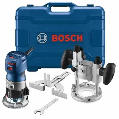 Bosch Colt 1.25 Hp (Max) Variable-Speed Palm Router Combination Kit • $264