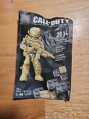 Mega Bloks Call Of Duty Ghosts 2014 Exclusive Gold Figure SDCC New Sealed • $27.41