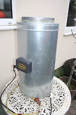 12  Hydroponics Carbon Filter Extractor Fan Kit - CAN Q-Max AC Fan • £29.99