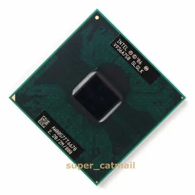 Intel Core 2 Duo T6670 T7800 T9300 T9600 T9900 Socket P/479 CPU • $20.76