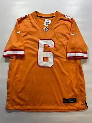 Tampa Bay Buccaneers #6 Baker Mayfield Nike NFL Game Jersey - Mens Large • £69.99