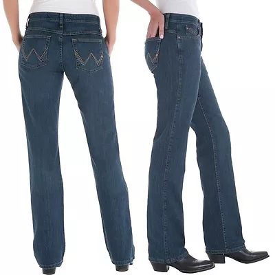 Wrangler Q-Baby WRQ20TB Ultimate Riding Stretch Jeans - Size 1/2 =Aus 6 • $99.95