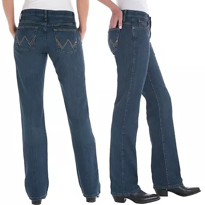 Wrangler Q-Baby WRQ20TB Ultimate Riding Stretch Jeans - Size 9/10 =Aus 14 • $99.95