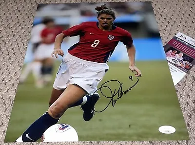 ⚽ Mia Hamm Signed 11x14 Photo Jsa Autograph Usa Soccer Uswnt Women Unc Tar Heel • $127.99