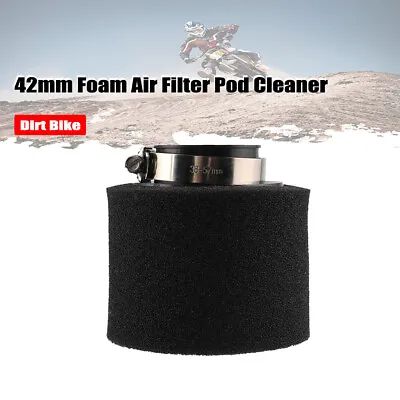 42mm Foam Air Filter Pod Cleaner Fit For 50cc 70cc 90cc 110cc ATV Dirt Pit Bike • $10.99