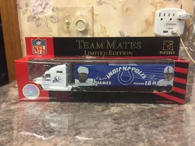 NIB NFL Team Mates Indianapolis Colts Manning And James 1:80 Collector Truck • $9.41