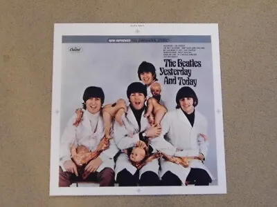 Beatles Yesterday And Today Butcher Cover Printers Photo With Recall Letter Rare • $54.32