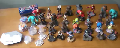 Disney Marvel Infinity Lot Of 29 Characters And Other Game Pieces • $10