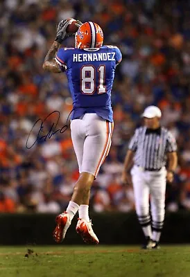 Aaron Hernandez Signed Autograph 8.5 X 11  Rpt Photo Ne Patriots Florida Gators • $13.99