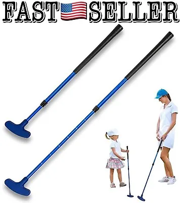 Golf Putter Right Left Handed Two-Way Kids Putter Mini Adjustable Golf Putter Bl • $33.21