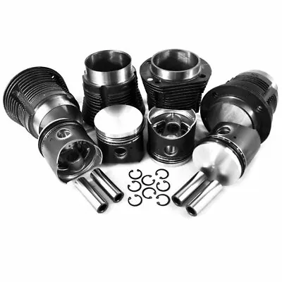 VW AA 87MM 1641cc Bug Type 1 Pistons And Cylinder Kit • $206.99