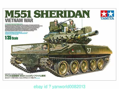 Tamiya 35365 1/35 M551 Sheridan Armored Recon Tank Vietnam War Model • $65.02