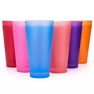 32-ounce Plastic Tumblers/Large Drinking Glasses/Party Cups/Iced Tea Glasses ... • $27.51