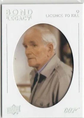 007 James Bond Collection (2019) - Q (desmond Llewelyn) Legacy Chase Card Bl-6 • $22.32