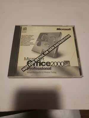 Microsoft Office 2000 Professional • $18.88