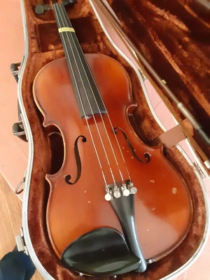 $199 • Buy German Made A. R. SEIDEL 1975 Antonius Stradivarius 3/4 Violin 