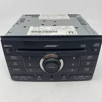 2007 MAXIMA Bose Sound System Factory Audio Stereo Receiver AM FM CD OEM • $31.50