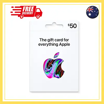 Gift Card - App Store ITunes IPhone IPad  MacBook Free Shipping Au • $62.99
