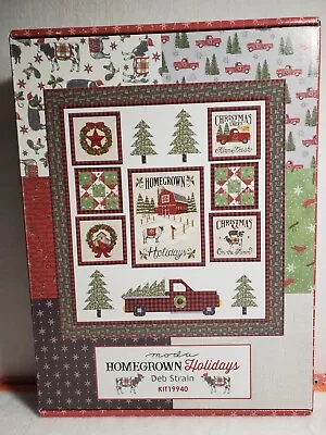 Homegown Holidays Quilt Kit By Deb Strain For Moda Fabrics Finished Size 54x59  • $70