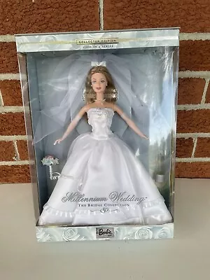 1999 Millennium Wedding Barbie The Bridal Collection NIB Collector Edition 27674 • $39