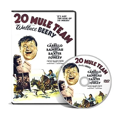 20 Mule Team (1940) Western DVD • $17.95