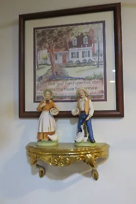 Home Interior Grouping This Old House Picture With Shelf And Man And Woman  • $45